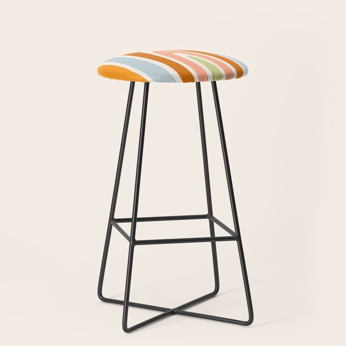 Late Summer Rainbow Stool Gallery Image 1