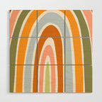 Late Summer Rainbow Wood Wall Art Gallery Image 1