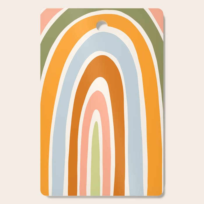 Late Summer Rainbow Cutting Board Gallery Image 1