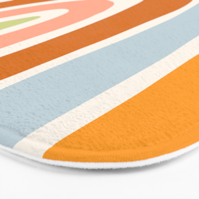 Late Summer Rainbow Bath Mat Gallery Image 3