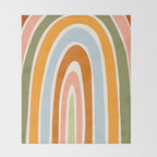 Late Summer Rainbow Throw Blanket Gallery Image 2