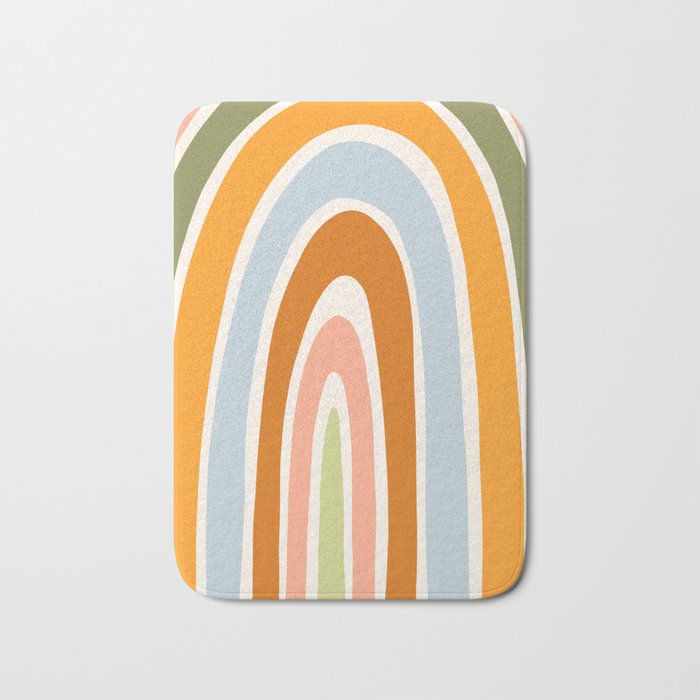 Late Summer Rainbow Bath Mat Gallery Image 1