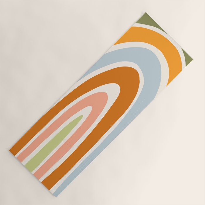 Late Summer Rainbow Yoga Mat Gallery Image 1