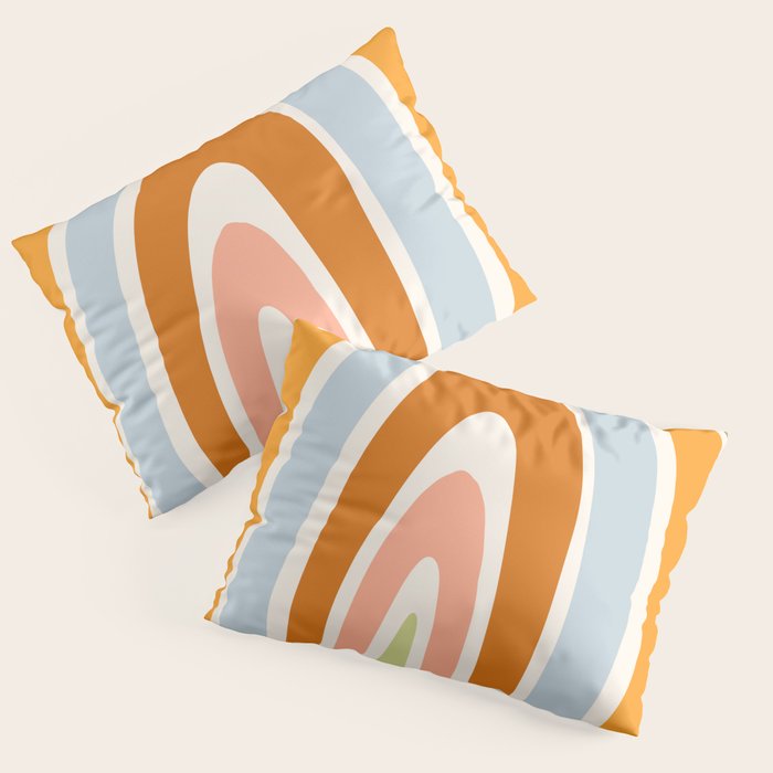 Late Summer Rainbow Pillow Sham Gallery Image 3