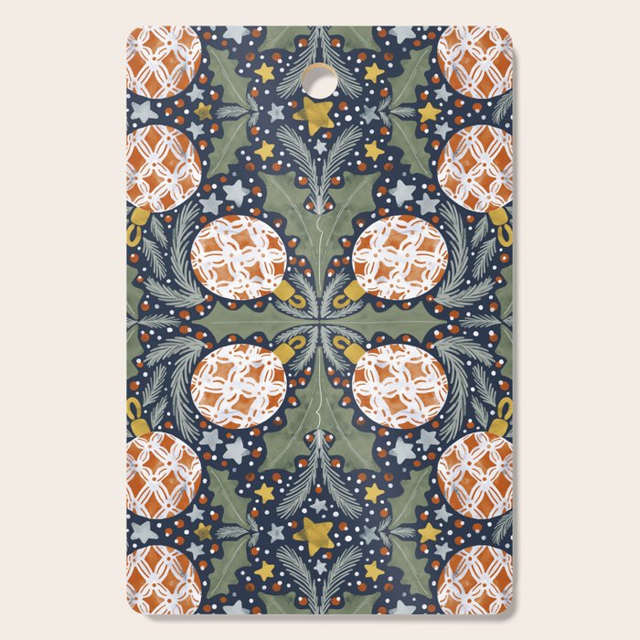 Yuletide Ornament Bliss Cutting Board Gallery Image 1