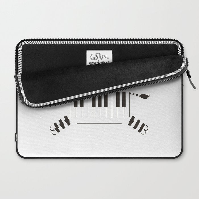 Life is like a piano Laptop Sleeve Gallery Image 2