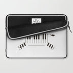 Life is like a piano Laptop Sleeve Gallery Image 2