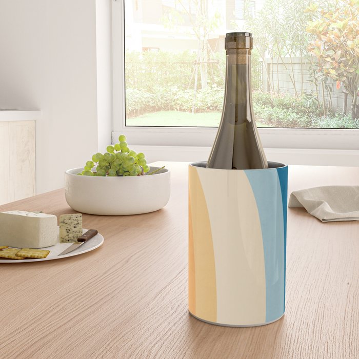 Rainbow rings - retro Wine Chiller Gallery Image 4