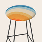 Rainbow rings - retro Stool Gallery Image 2