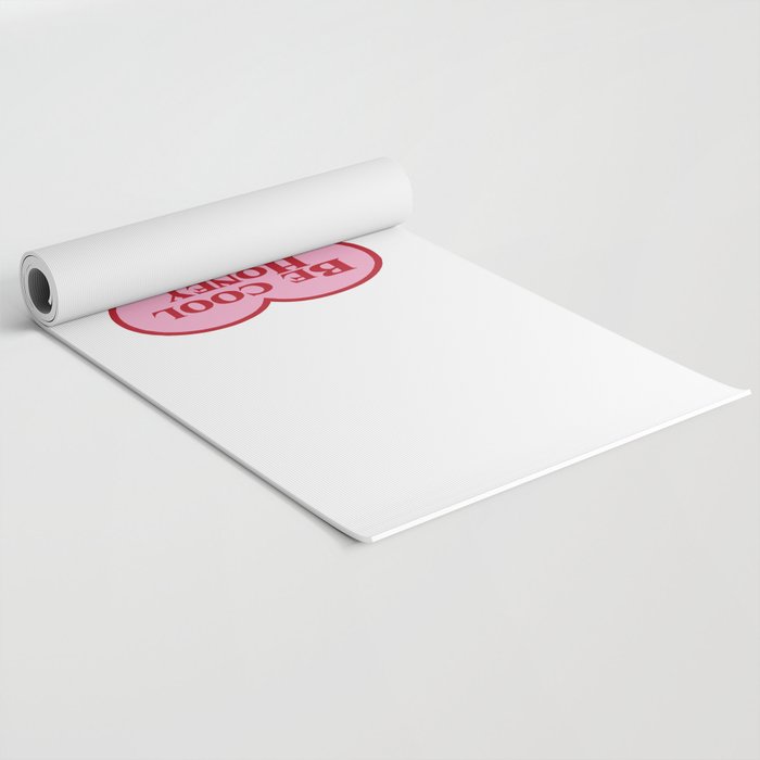 Be Cool Honey Bunny, Funny Saying Yoga Mat Gallery Image 2