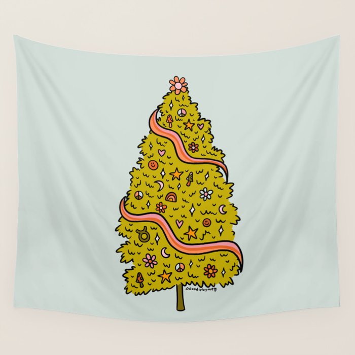 Taurus Tree Wall Tapestry Gallery Image 1