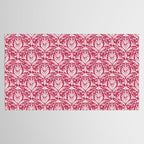 Tropical Paradise . Viva Magenta Tablecloth Gallery Image 2