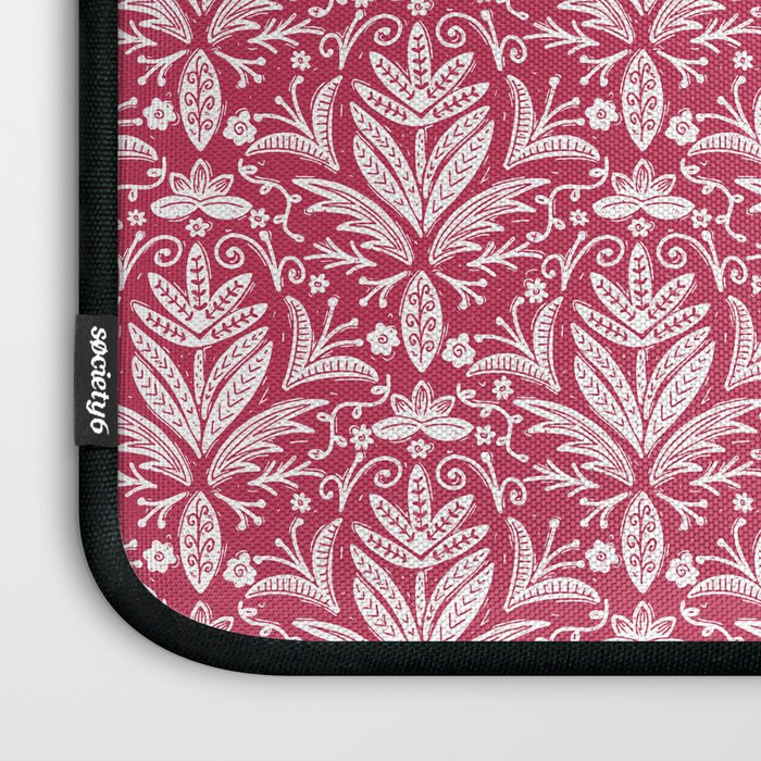 Tropical Paradise . Viva Magenta Laptop Sleeve Gallery Image 3