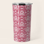 Tropical Paradise . Viva Magenta Travel Mug Gallery Image 1