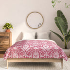 Tropical Paradise . Viva Magenta Comforter Gallery Image 3