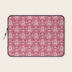 Tropical Paradise . Viva Magenta Laptop Sleeve Gallery Image 1