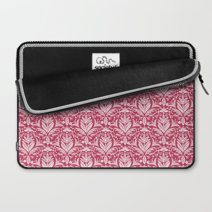 Tropical Paradise . Viva Magenta Laptop Sleeve Gallery Image 2