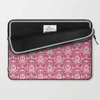Tropical Paradise . Viva Magenta Laptop Sleeve Gallery Image 2
