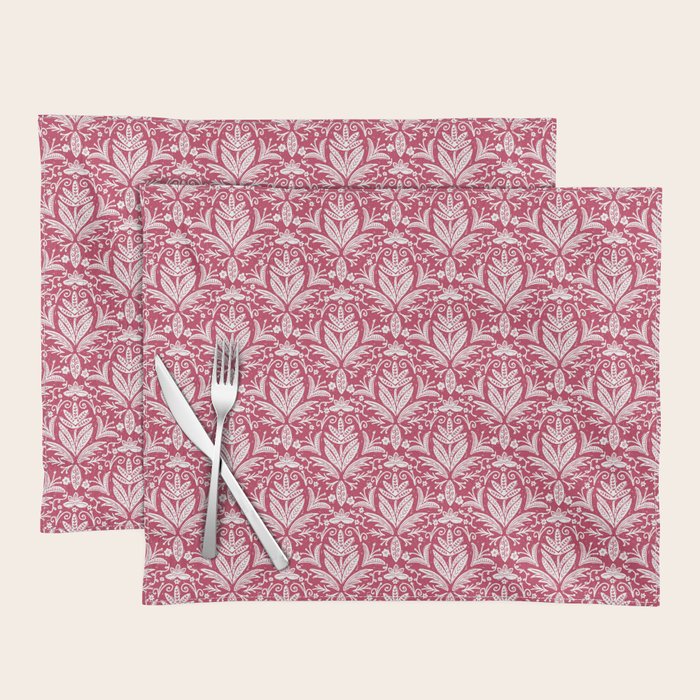 Tropical Paradise . Viva Magenta Placemat Gallery Image 1