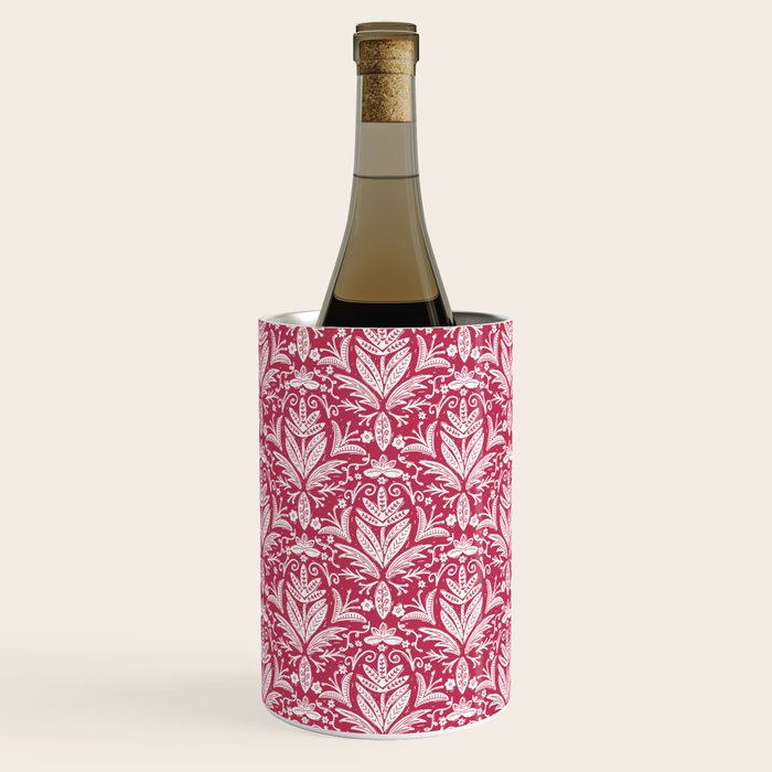 Tropical Paradise . Viva Magenta Wine Chiller Gallery Image 1