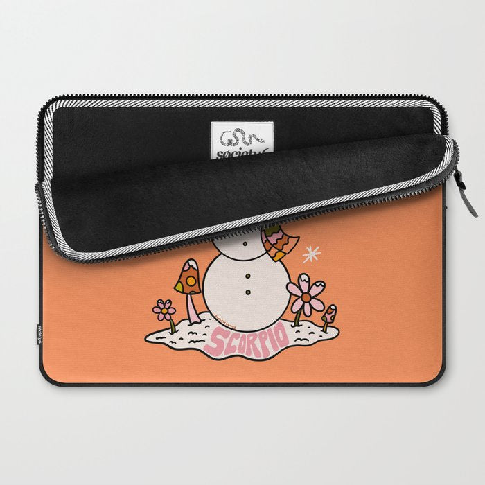 Scorpio Snowman Laptop Sleeve Gallery Image 2