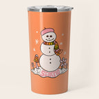 Scorpio Snowman Travel Mug Gallery Image 1
