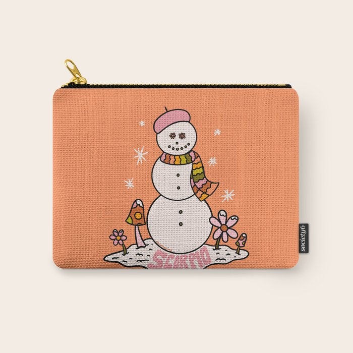 Scorpio Snowman Carry All Pouch Gallery Image 1