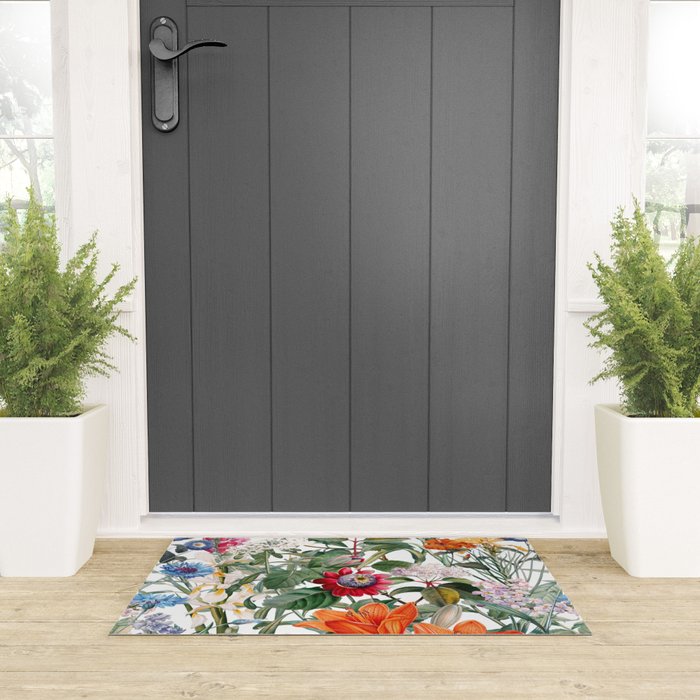 Vintage Garden IX Welcome Mat Gallery Image 3