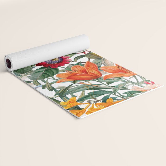 Vintage Garden IX Yoga Mat Gallery Image 2