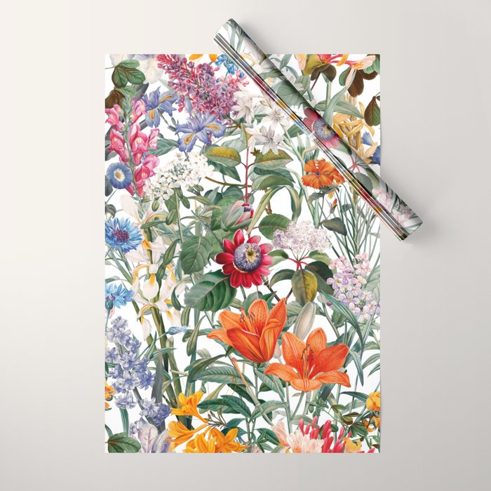 Vintage Garden IX Wrapping Paper Gallery Image 1