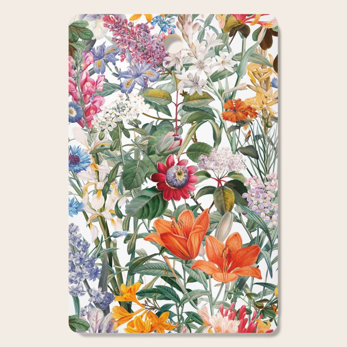 Vintage Garden IX Cutting Board Gallery Image 1
