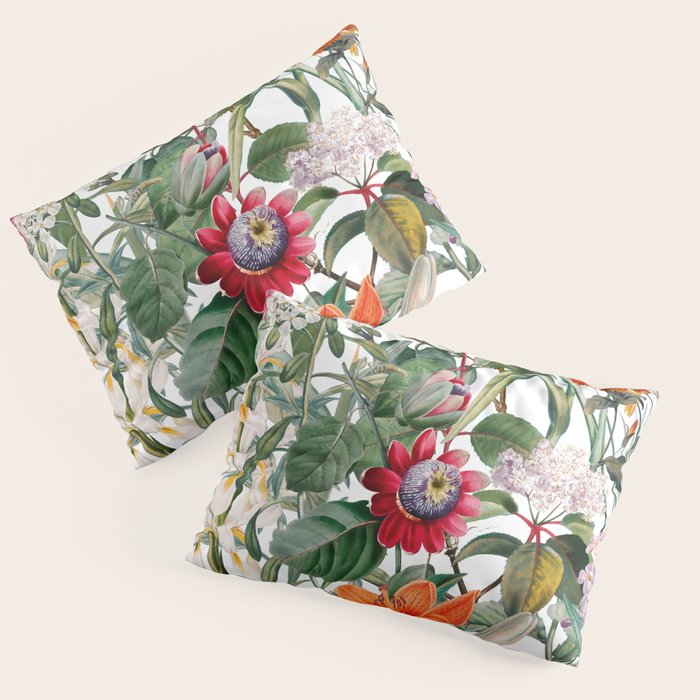 Vintage Garden IX Pillow Sham Gallery Image 3