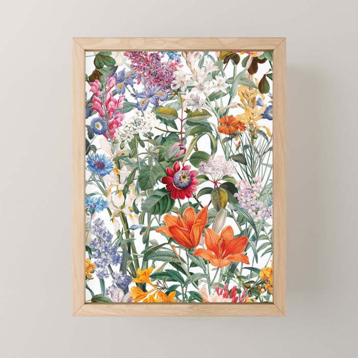 Vintage Garden IX Mini Art Print Gallery Image 1