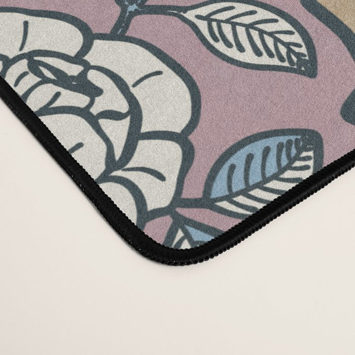 Antique Floral Beauty Desk Mat Gallery Image 4
