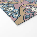 Antique Floral Beauty Welcome Mat Gallery Image 2