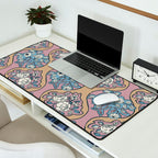 Antique Floral Beauty Desk Mat Gallery Image 2