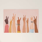 Peace Welcome Mat Gallery Image 1