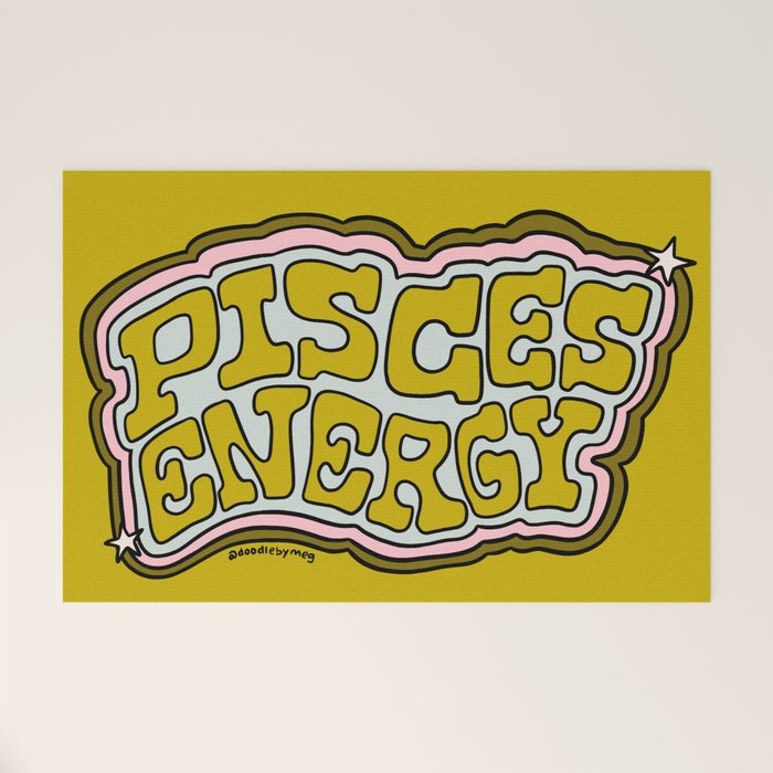 Pisces Energy Welcome Mat Gallery Image 1