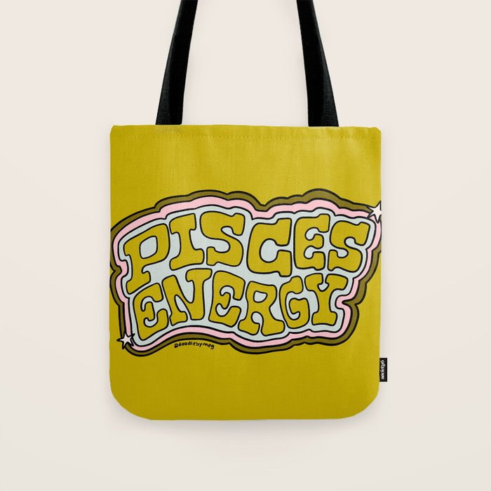 Pisces Energy Tote Bag Gallery Image 1