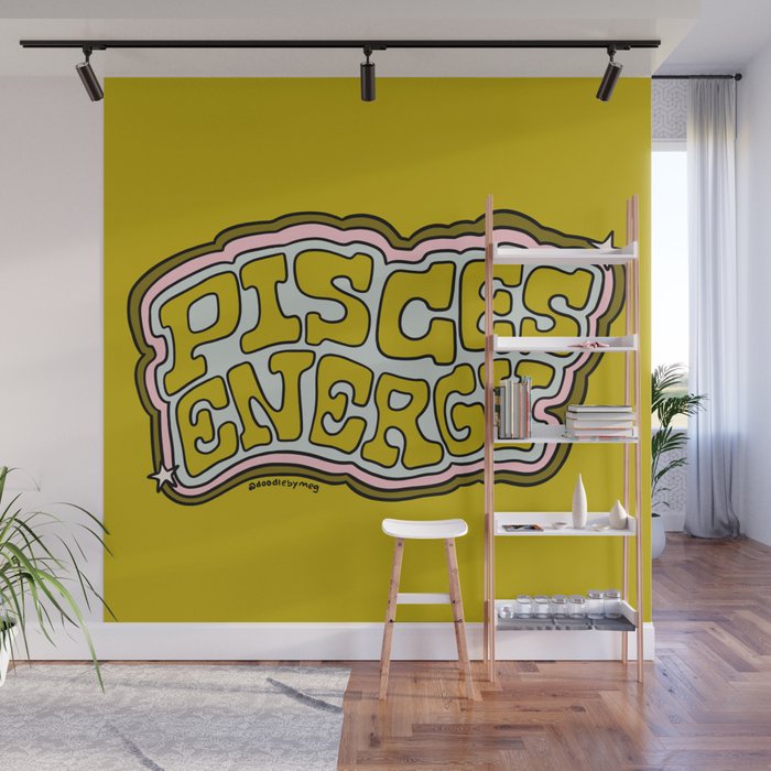 Pisces Energy Wall Mural Gallery Image 1
