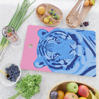 Tiger Blue & Pink Cutting Board Gallery Image 2