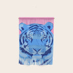 Tiger Blue & Pink Wall Hanging Gallery Image 1