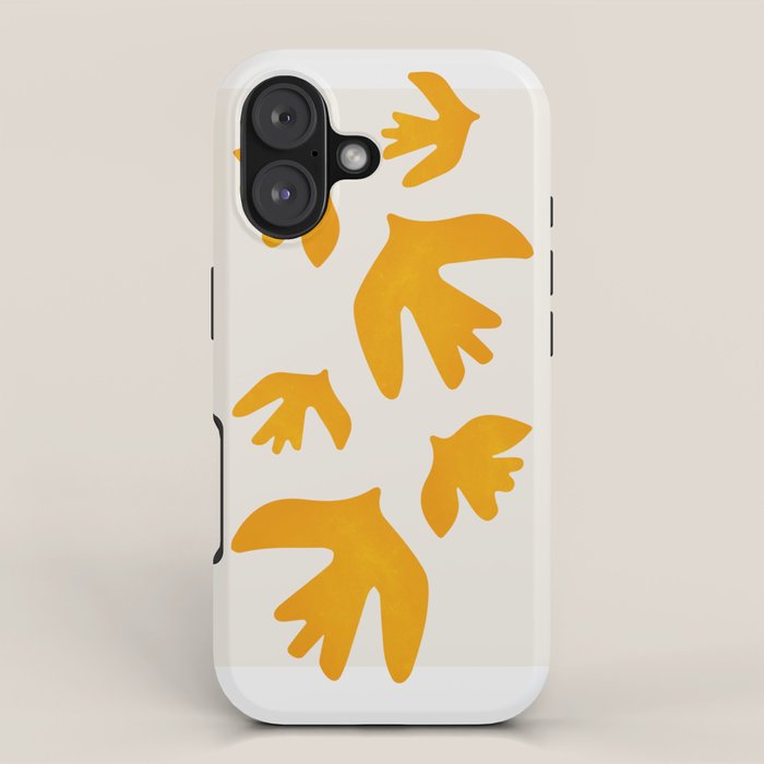 Golden Bell: Matisse Pastel Series 02 iPhone Case Gallery Image 1