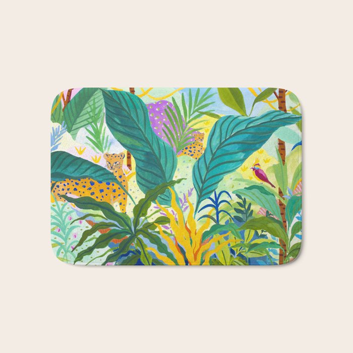 Paradise Jungle Bath Mat Gallery Image 1