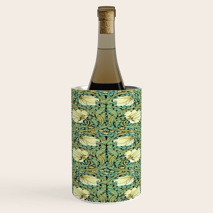 William Morris Pimpernel patterns design  Wine Chiller Gallery Image 1