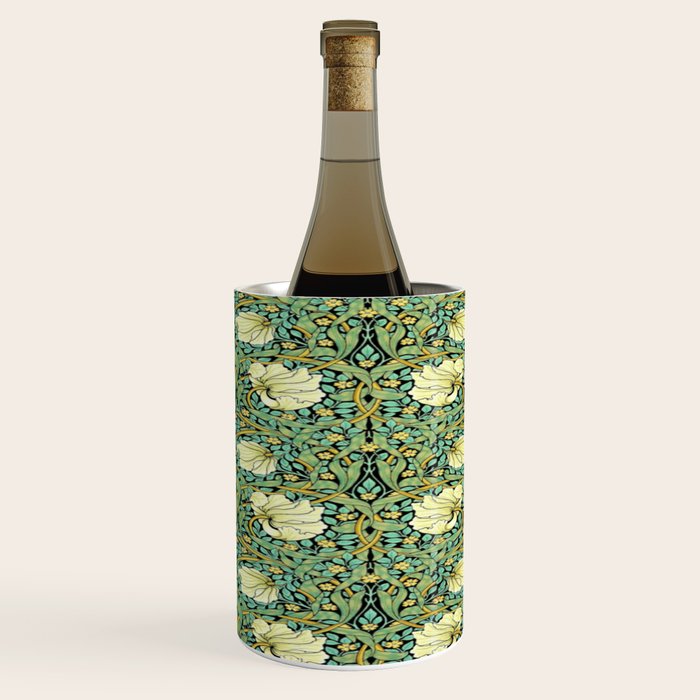 William Morris Pimpernel patterns design  Wine Chiller Gallery Image 3
