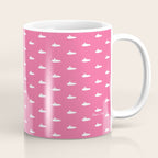 Tiny Submarines - Bright Pink Coffee Mug Gallery Image 1