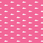 Tiny Submarines - Bright Pink Coffee Mug Gallery Image 2