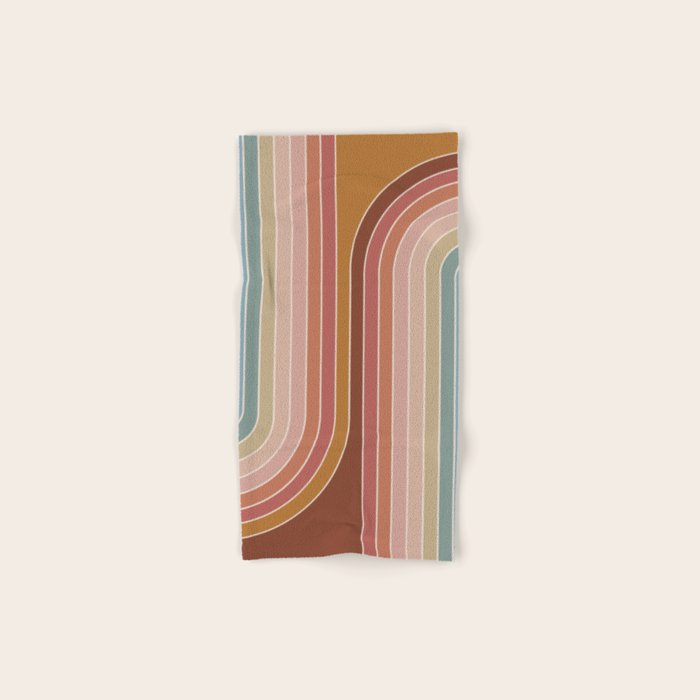 Gradient Curvature IX Hand & Bath Towel Gallery Image 1