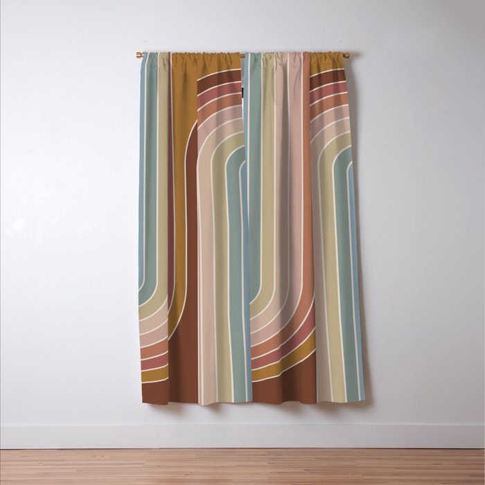 Gradient Curvature IX Window Curtain Gallery Image 3